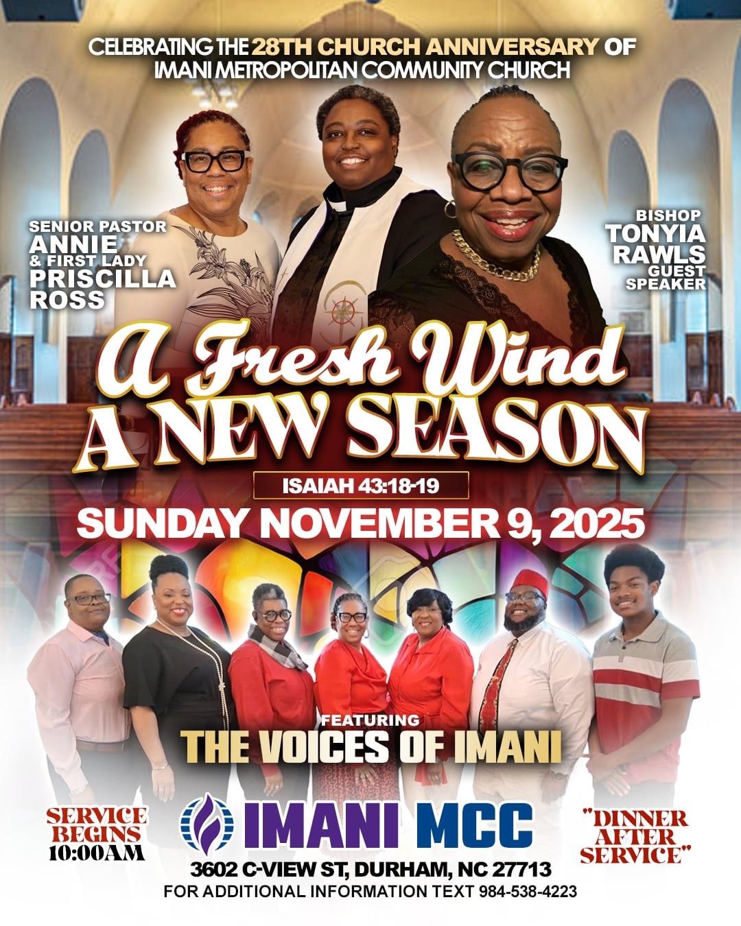 28th Anniversary Flyer 2025