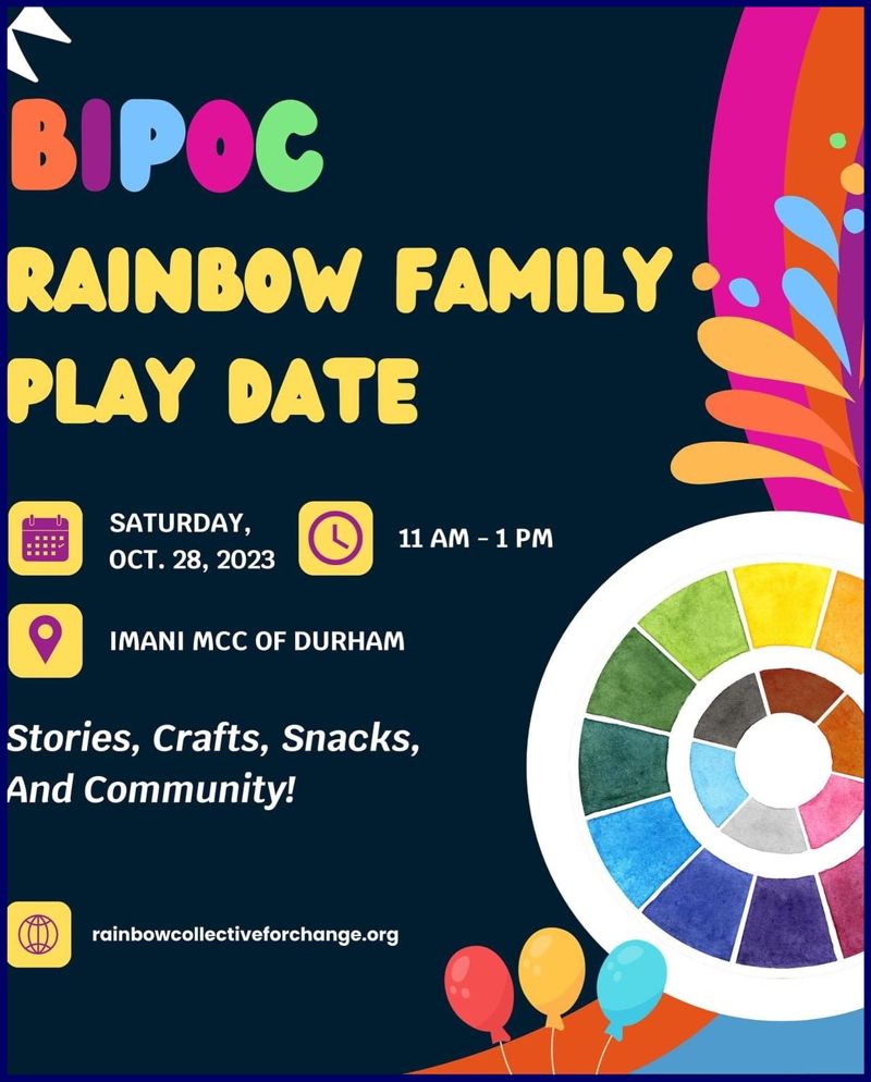 BIPOC Rainbow Family Play Date Oct 2023