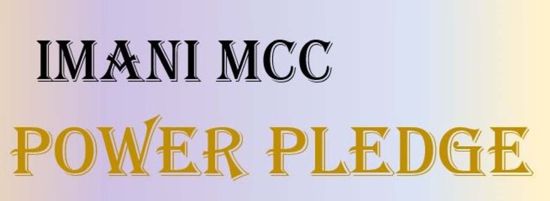 Imani MCC 2022 Power Pledge Initiative