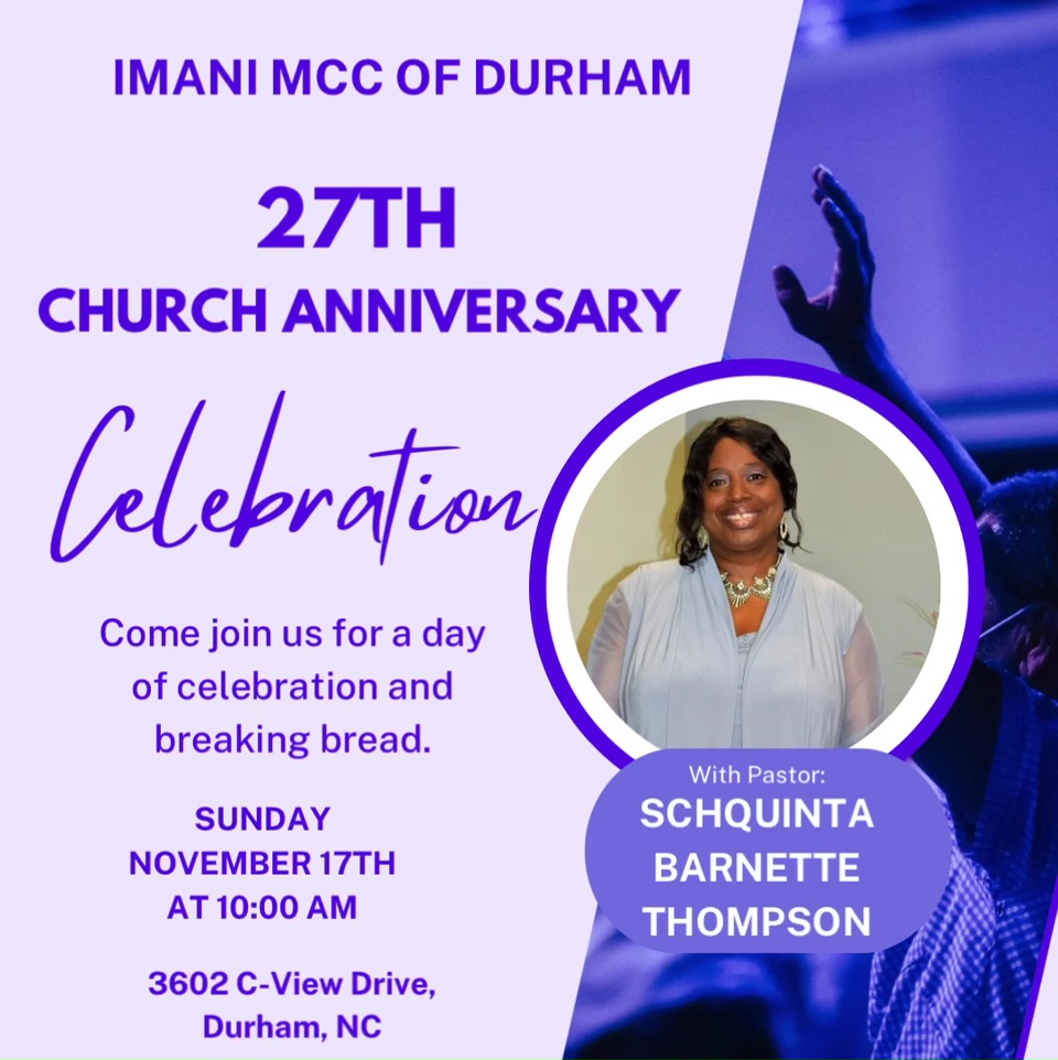 Imani MCC 27th Anniversary